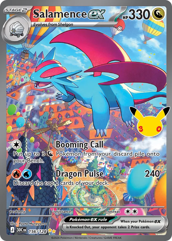 Salamence ex – 30th Celebration