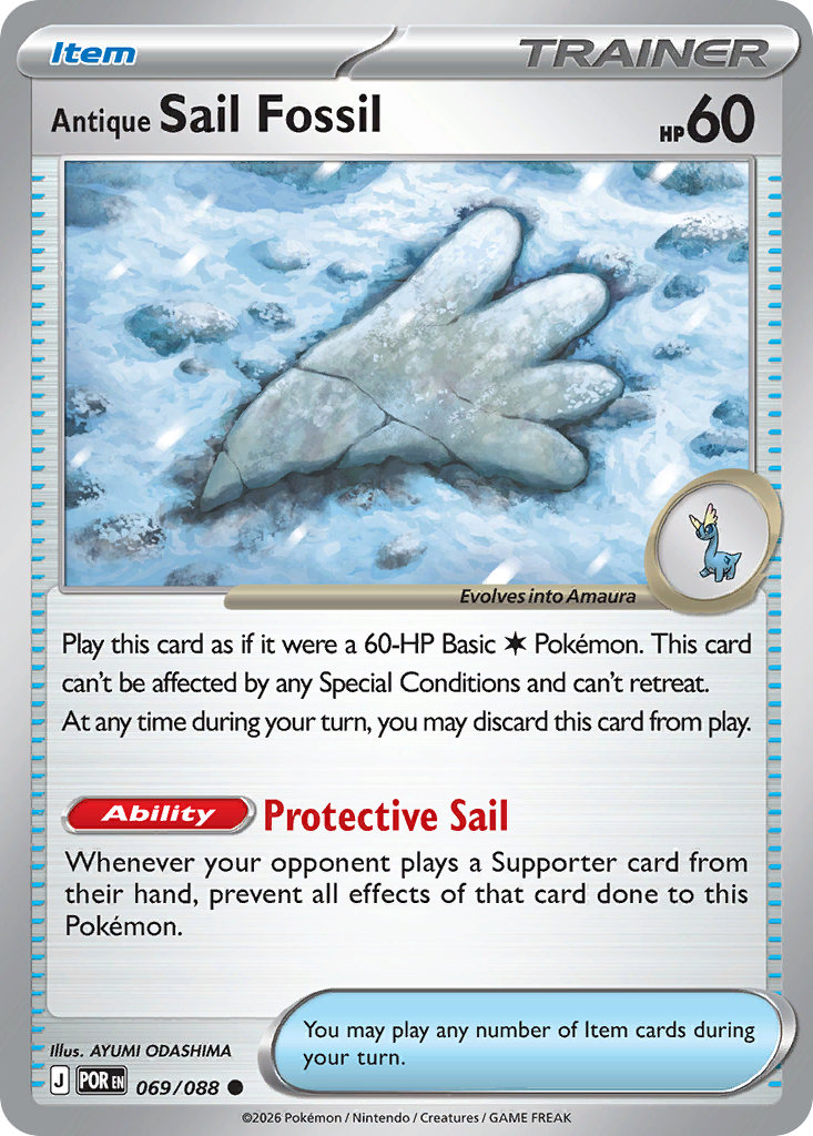 Antique Sail Fossil – Perfect Order