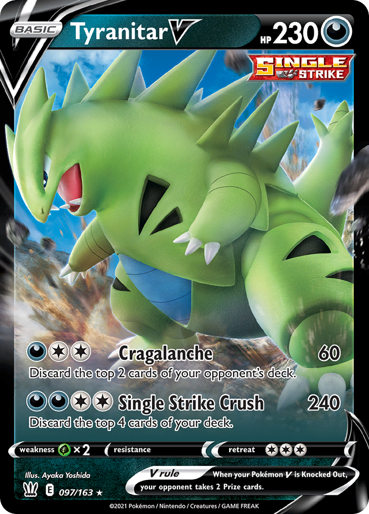 Tyranitar V – Battle Styles