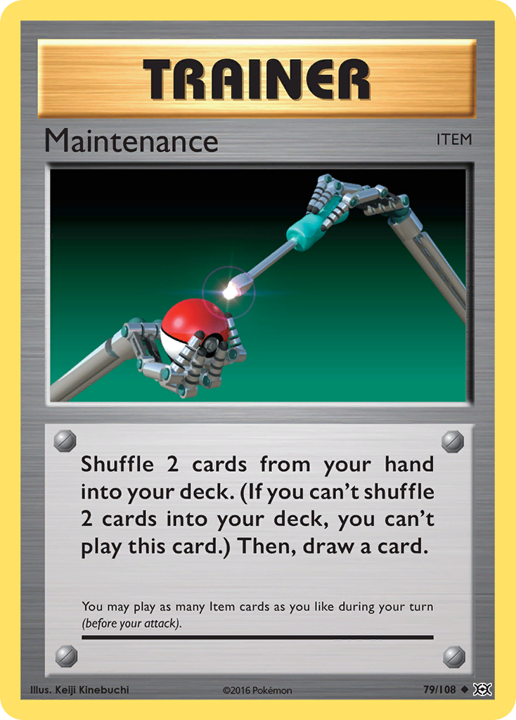 Maintenance – Evolutions