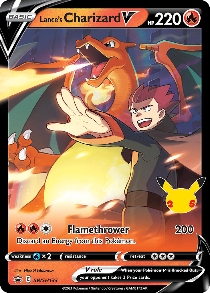 Lance's Charizard V – SWSH Black Star Promos