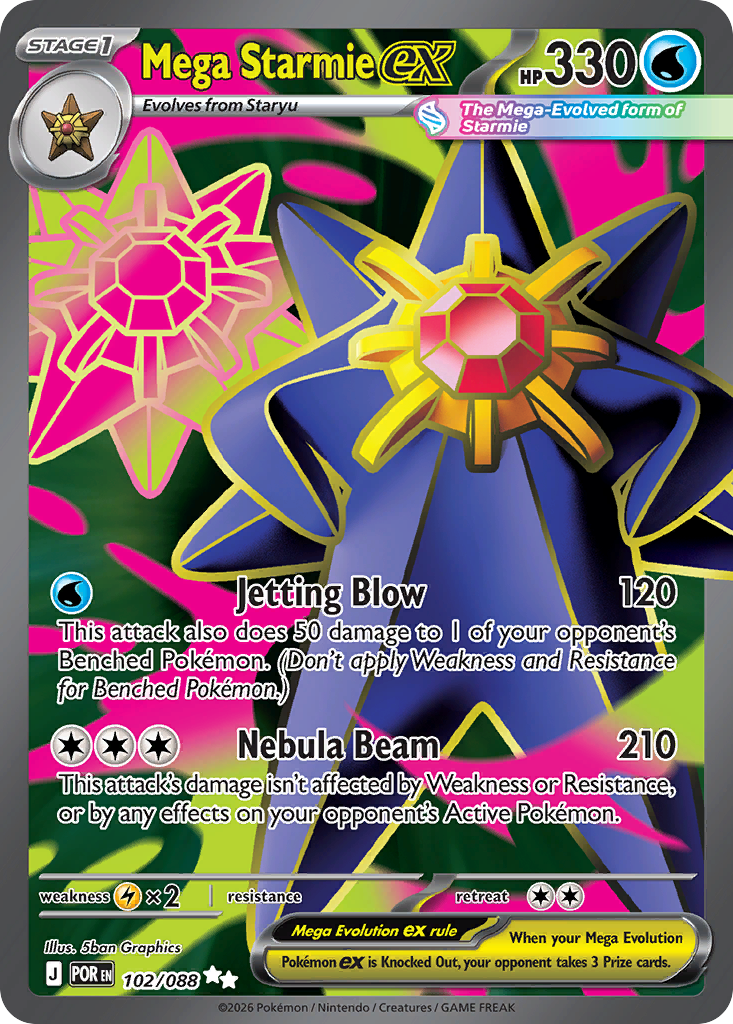 Mega Starmie ex – Perfect Order