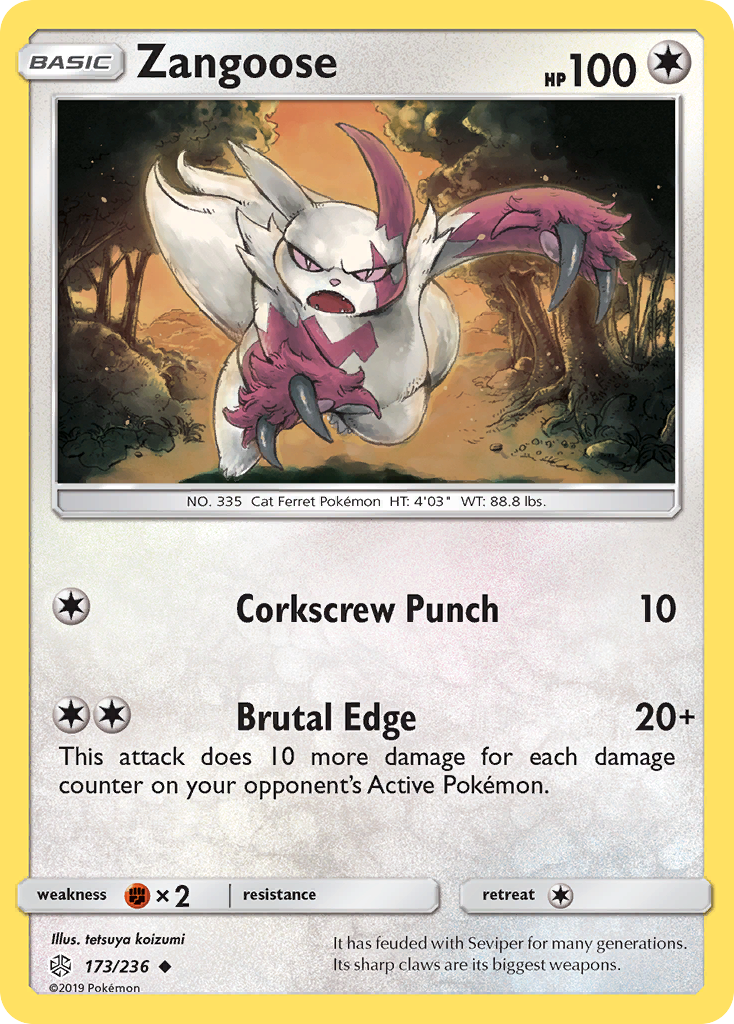 Zangoose – Cosmic Eclipse