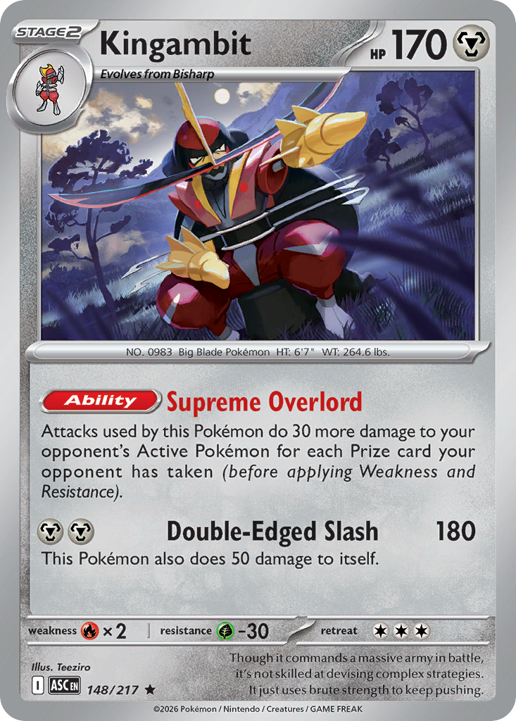 Kingambit – Ascended Heroes