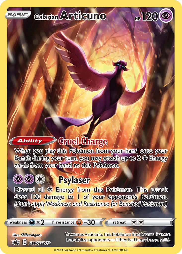 Galarian Articuno – SWSH Black Star Promos