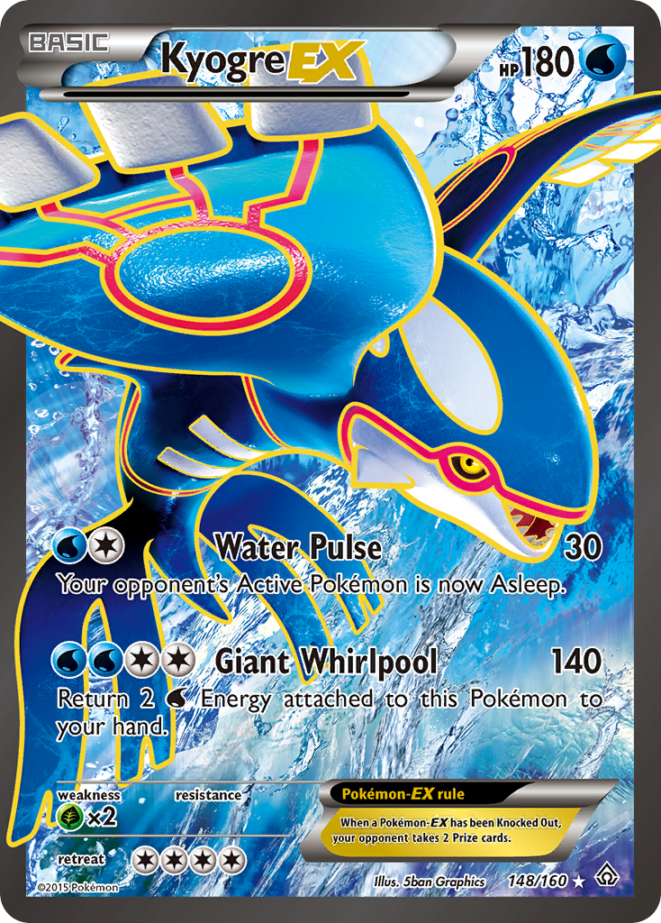 Kyogre-EX – Primal Clash