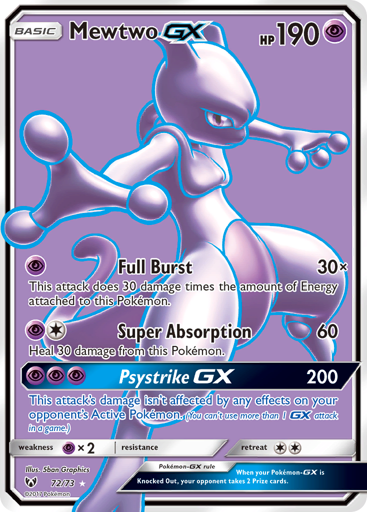 Mewtwo-GX – Shining Legends