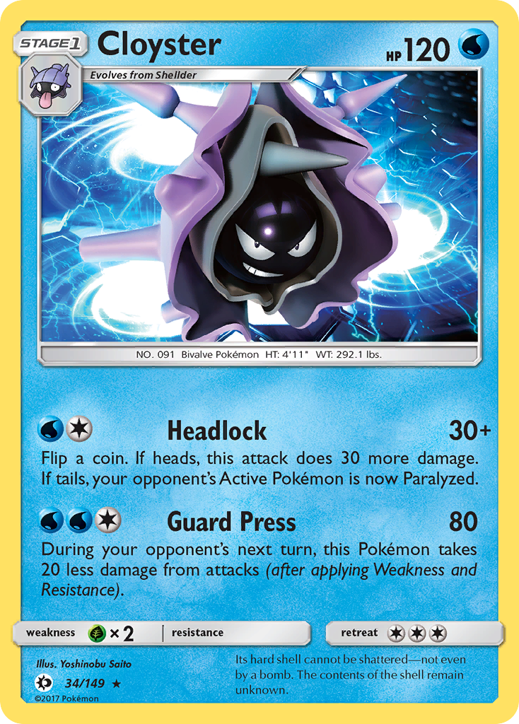 Cloyster – Sun & Moon