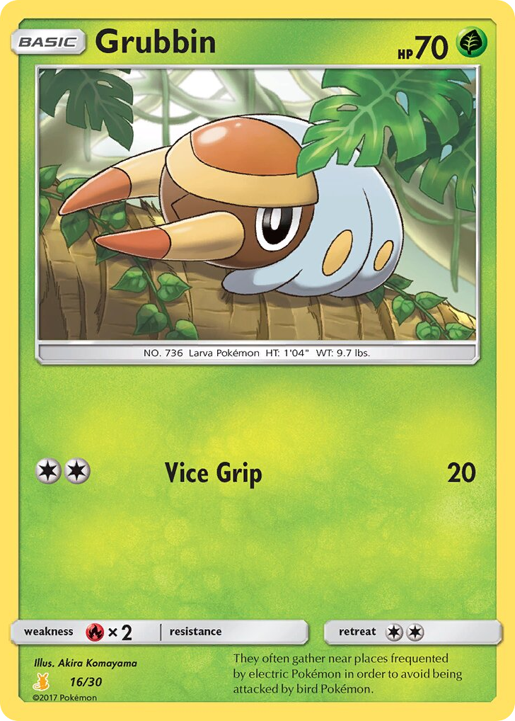 Grubbin – SM Trainer Kit Alolan Raichu