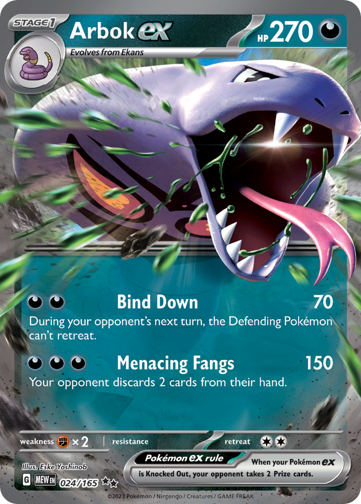 Arbok ex – 151
