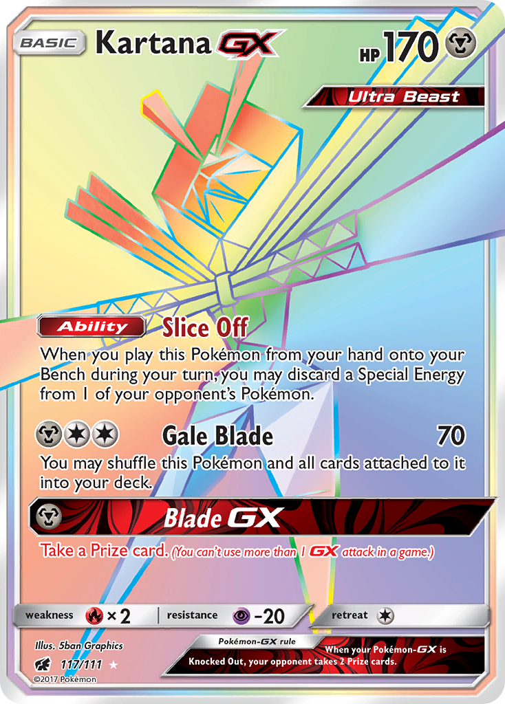 Kartana-GX – Crimson Invasion
