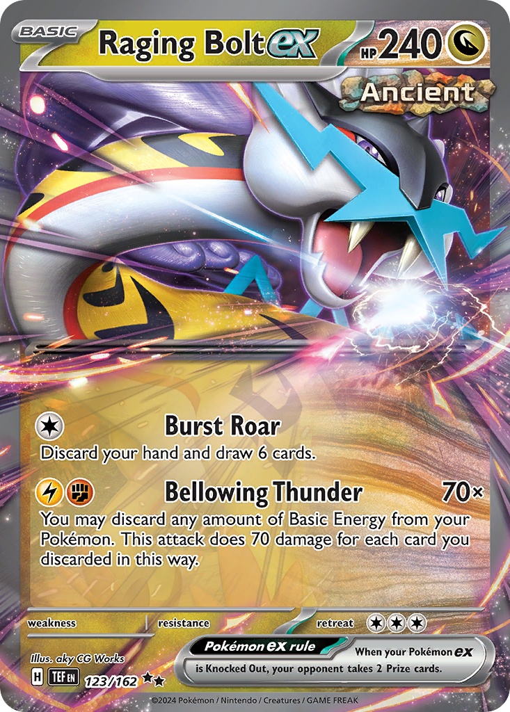 Raging Bolt ex – Temporal Forces