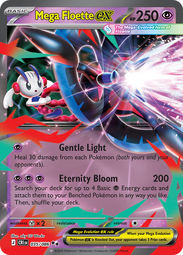 Mega Floette ex – Chaos Rising