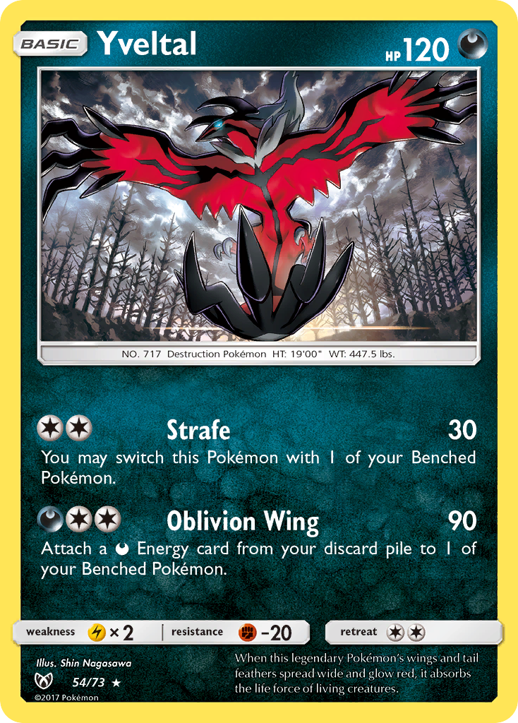 Yveltal – Shining Legends
