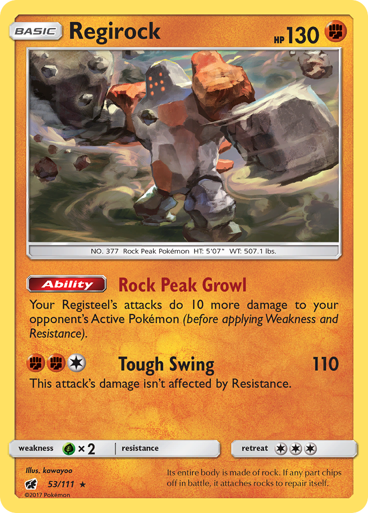 Regirock – Crimson Invasion
