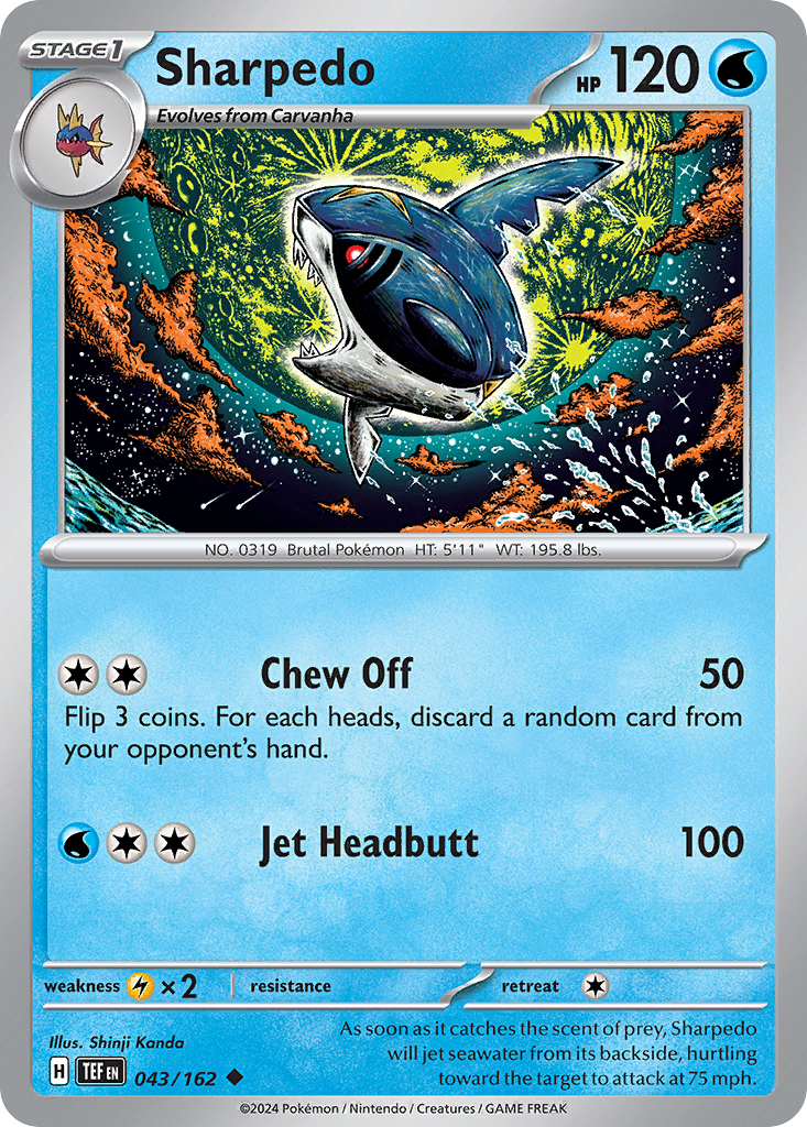 Sharpedo – Temporal Forces