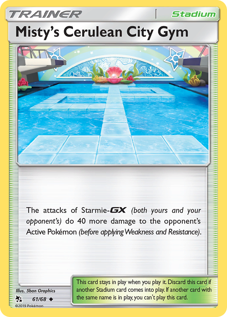 Misty's Cerulean City Gym – Hidden Fates