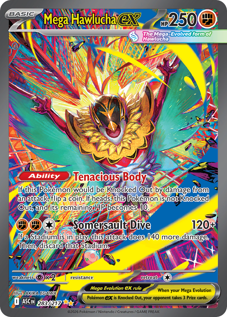Mega Hawlucha ex – Ascended Heroes