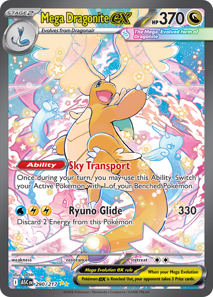 Mega Dragonite ex – Ascended Heroes