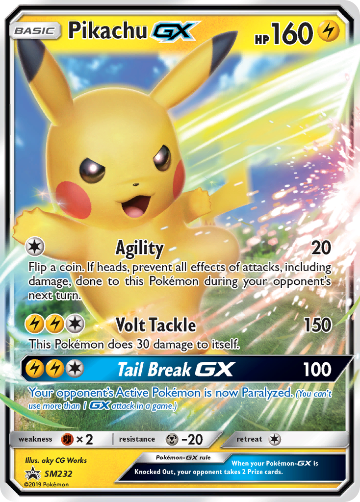 Pikachu-GX – SM Black Star Promos