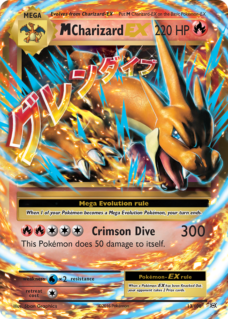 M Charizard-EX – Evolutions