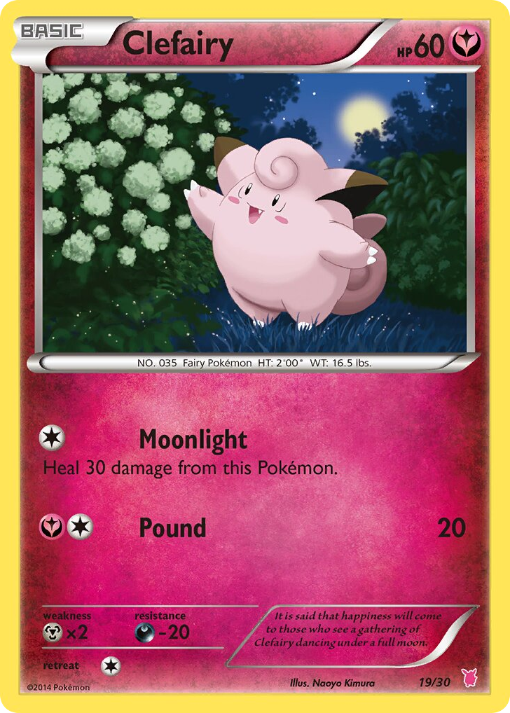 Clefairy – XY Trainer Kit Wigglytuff