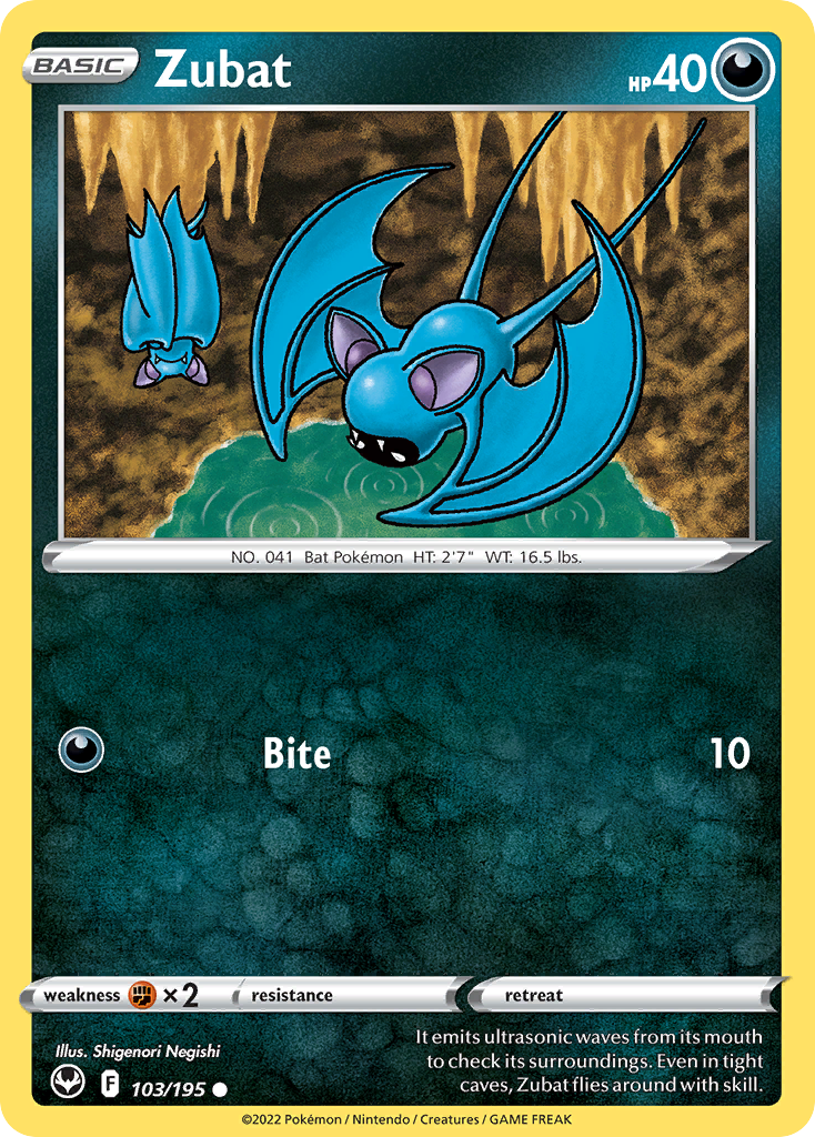 Zubat – Silver Tempest