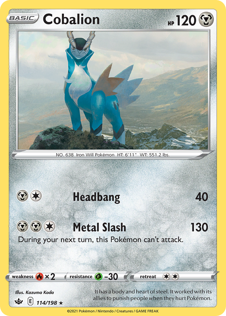 Cobalion – Chilling Reign