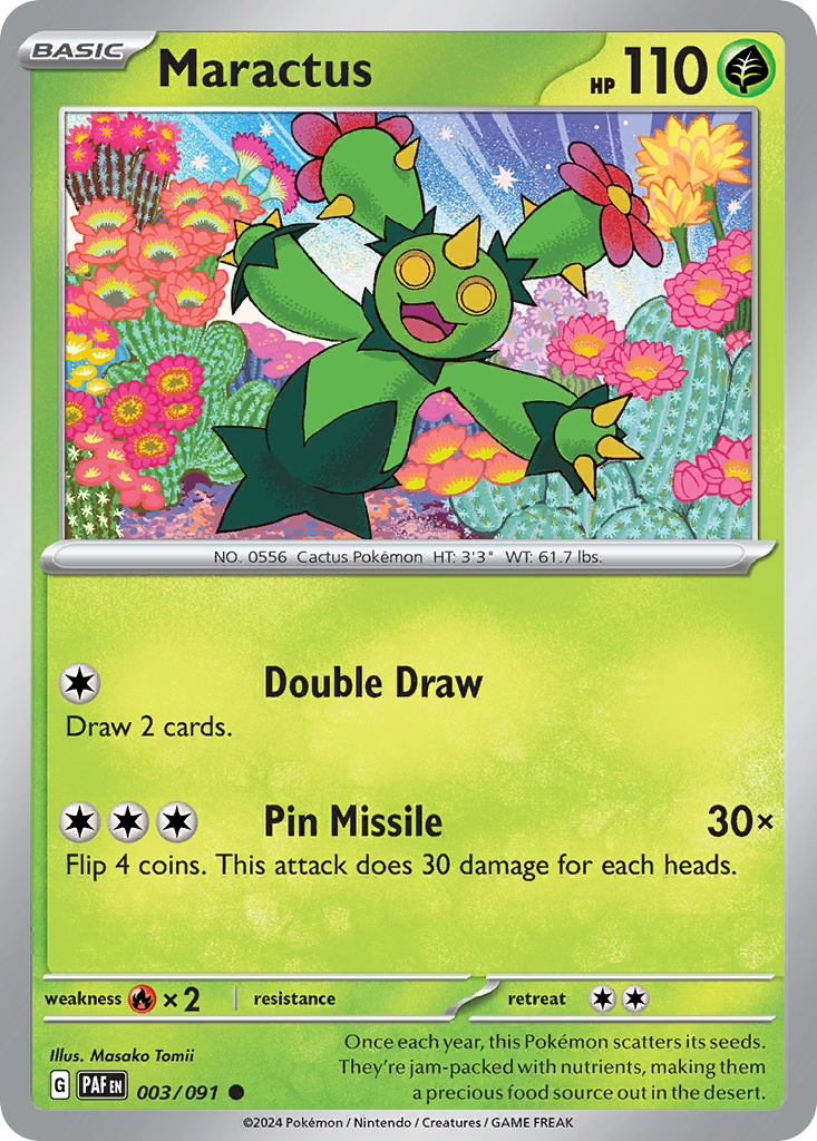 Maractus – Paldean Fates