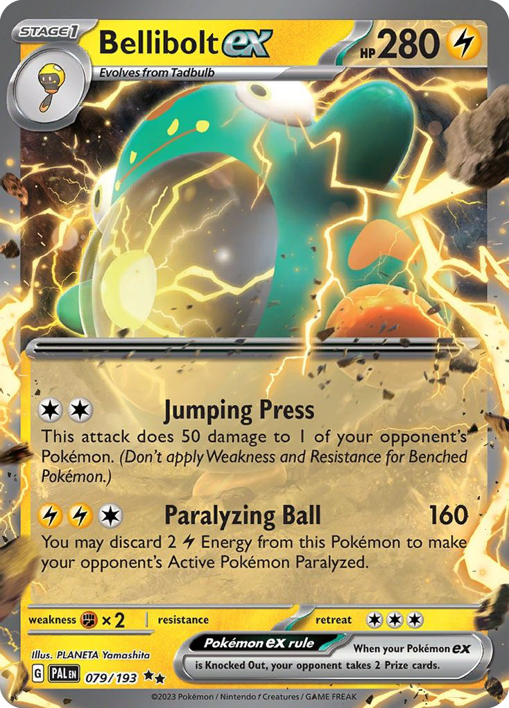 Bellibolt ex – Paldea Evolved