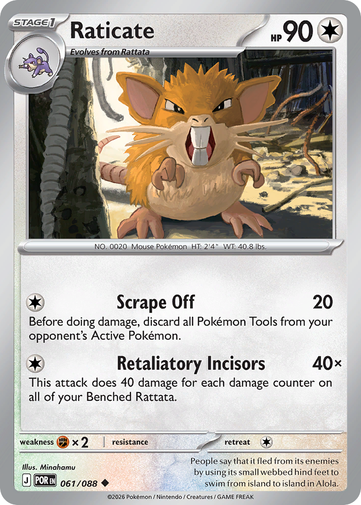 Raticate – Perfect Order
