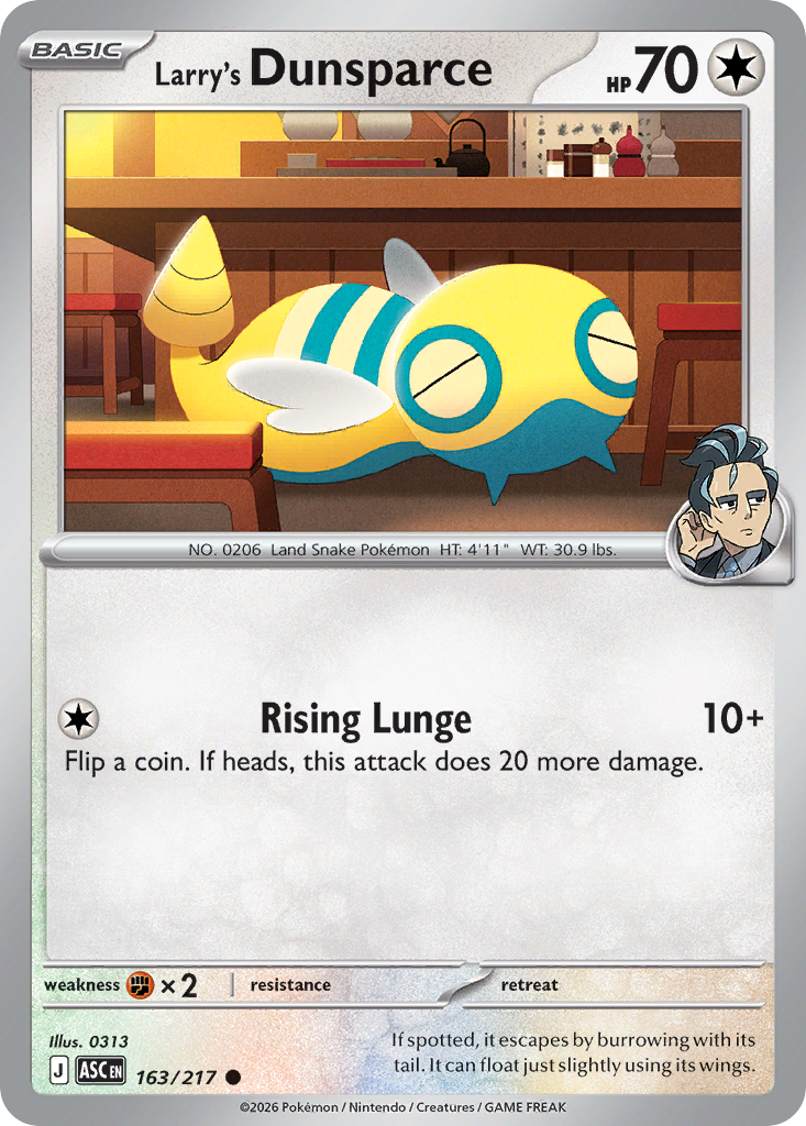 Larry's Dunsparce – Ascended Heroes