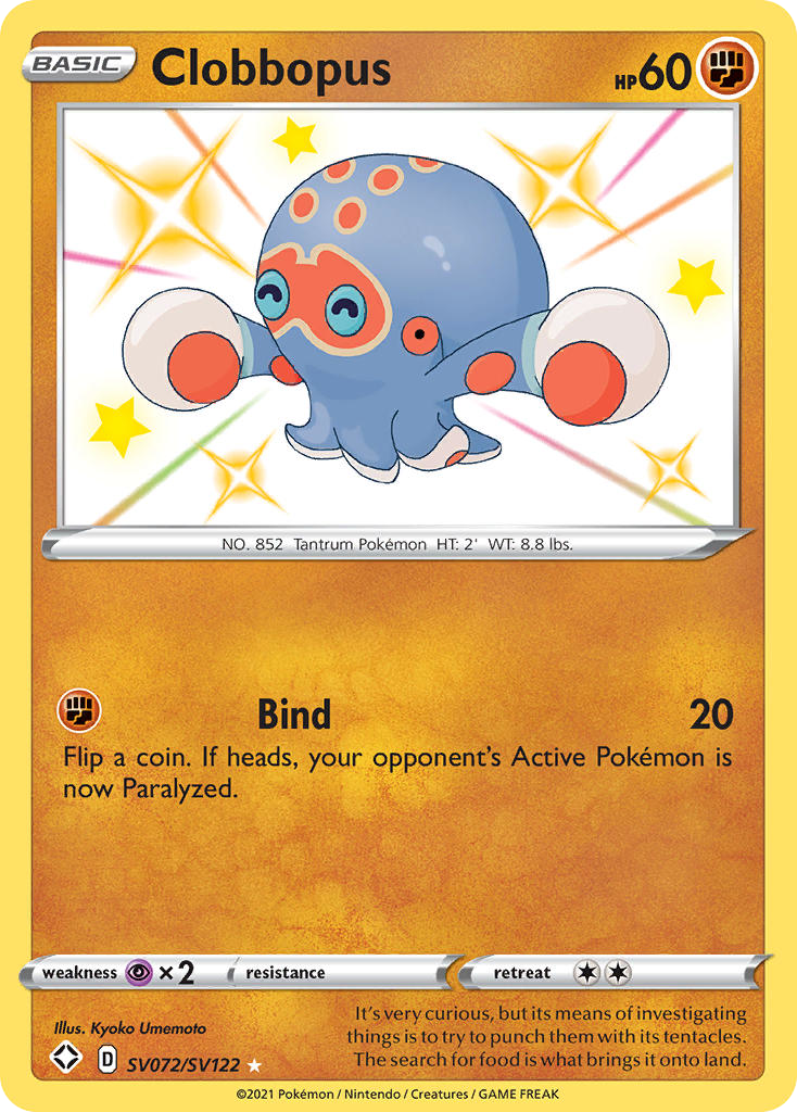 Clobbopus – Shining Fates Shiny Vault