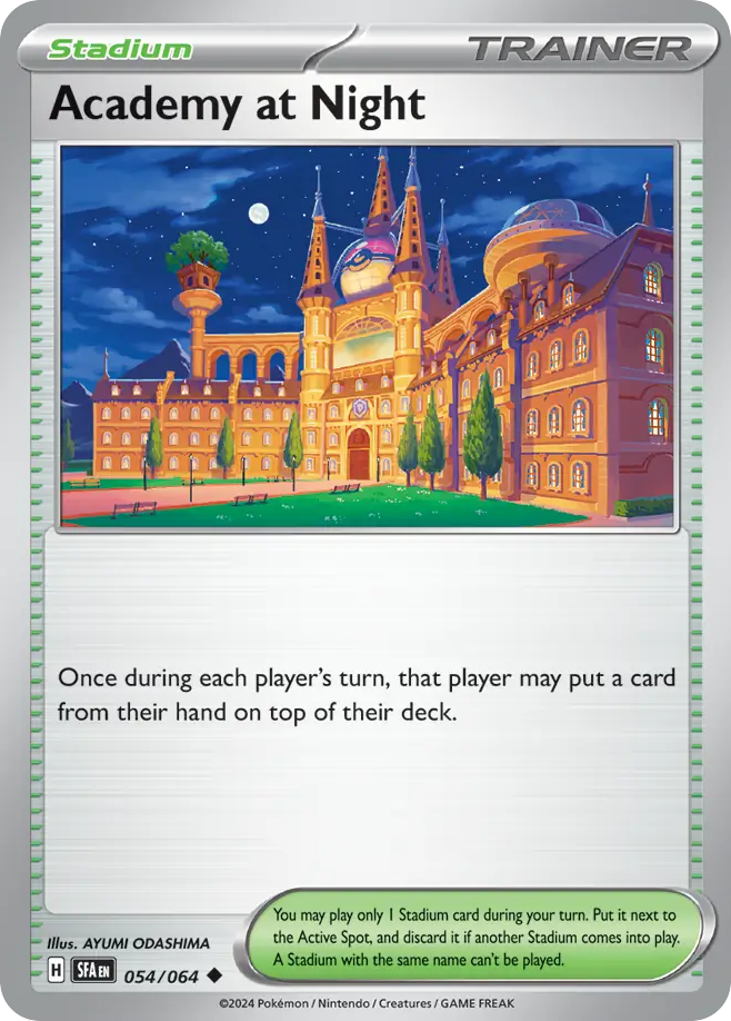 Academy at Night – Shrouded Fable