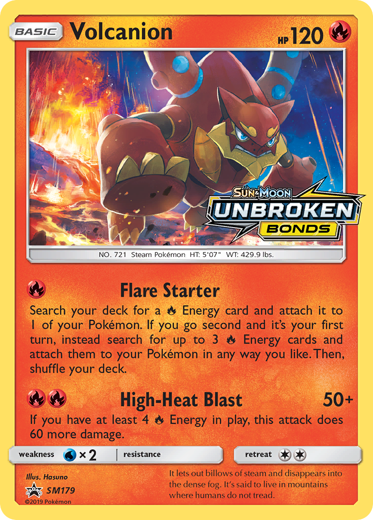 Volcanion – SM Black Star Promos
