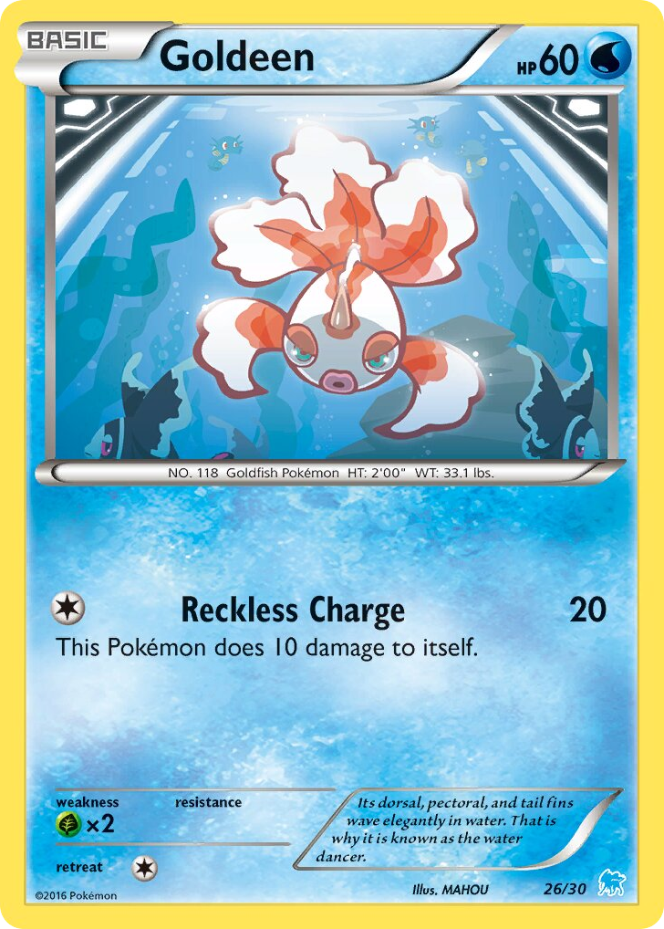 Goldeen – XY Trainer Kit Suicune