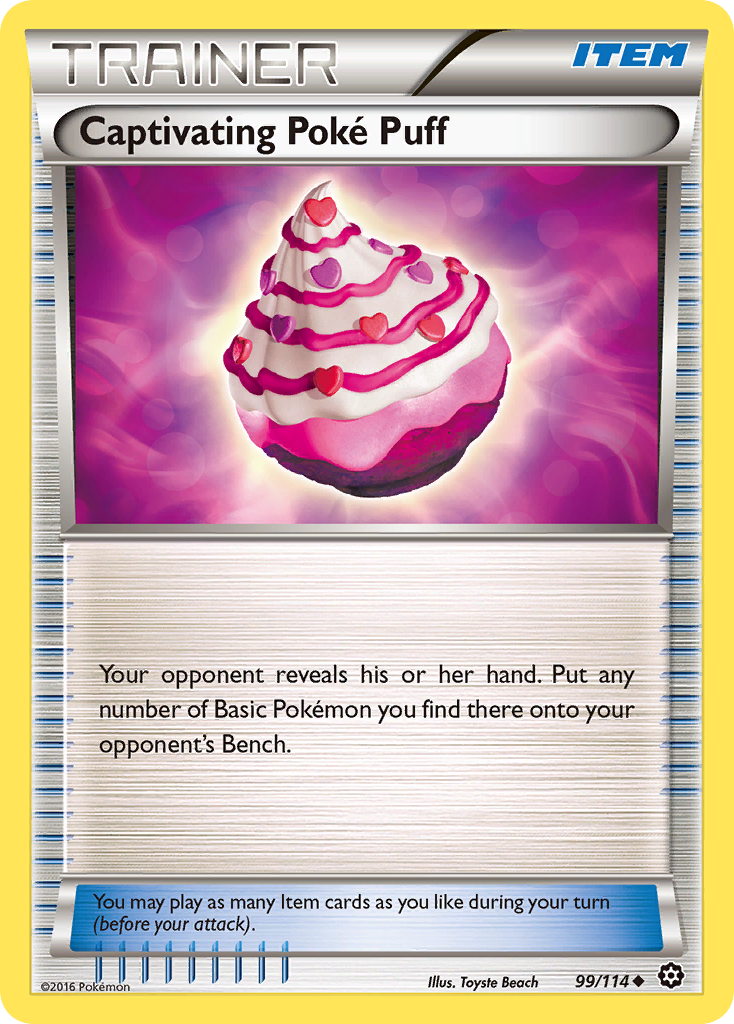 Captivating Poké Puff – Steam Siege