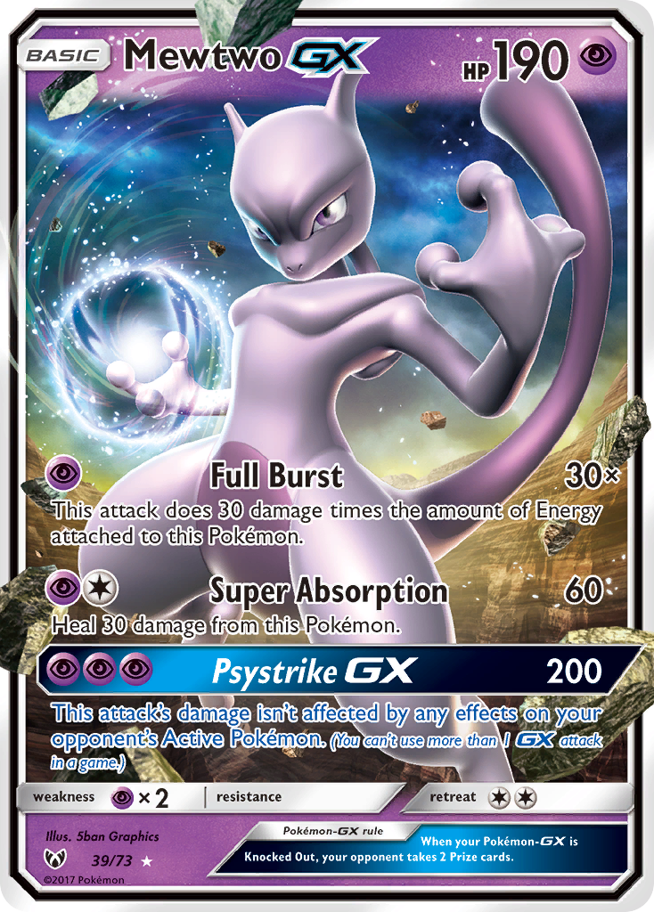 Mewtwo-GX – Shining Legends