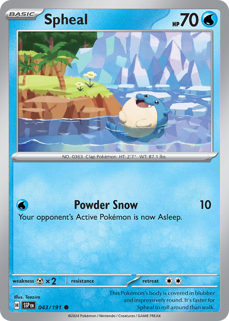 Spheal – Surging Sparks