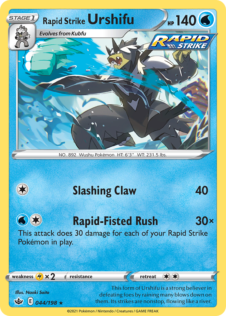 Rapid Strike Urshifu – Chilling Reign
