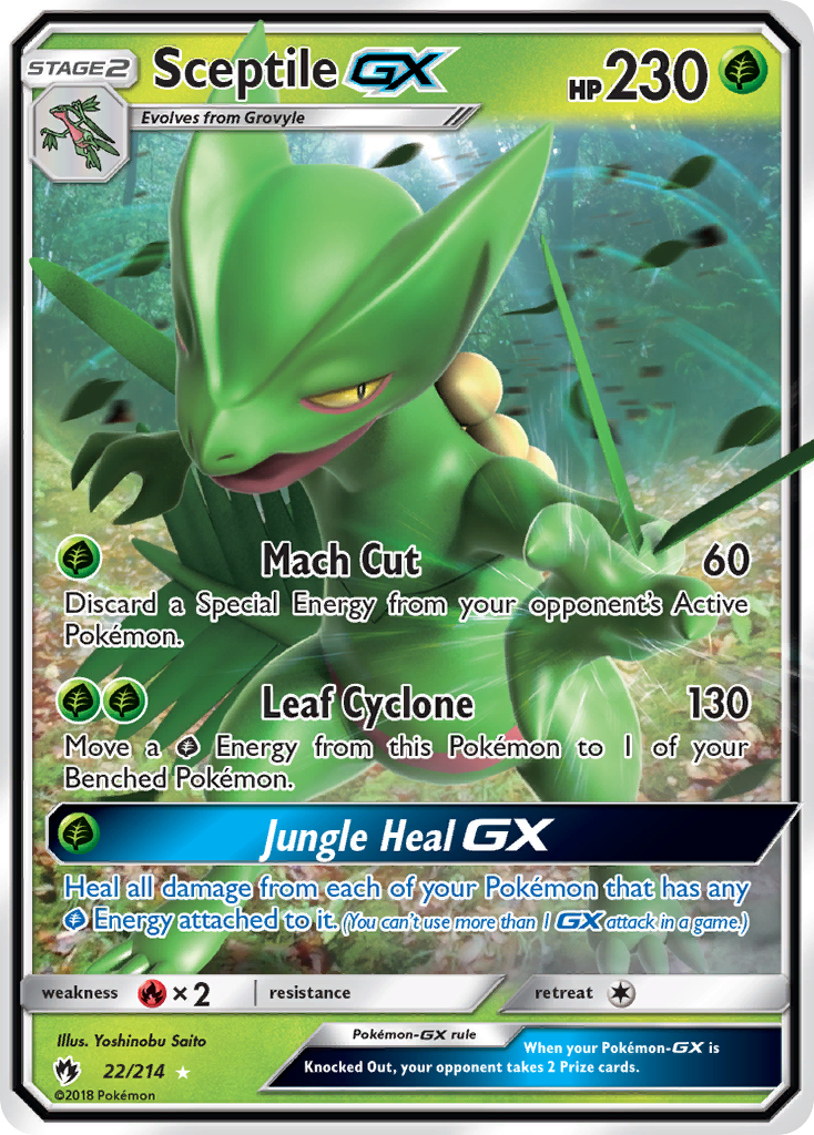 Sceptile-GX – Lost Thunder