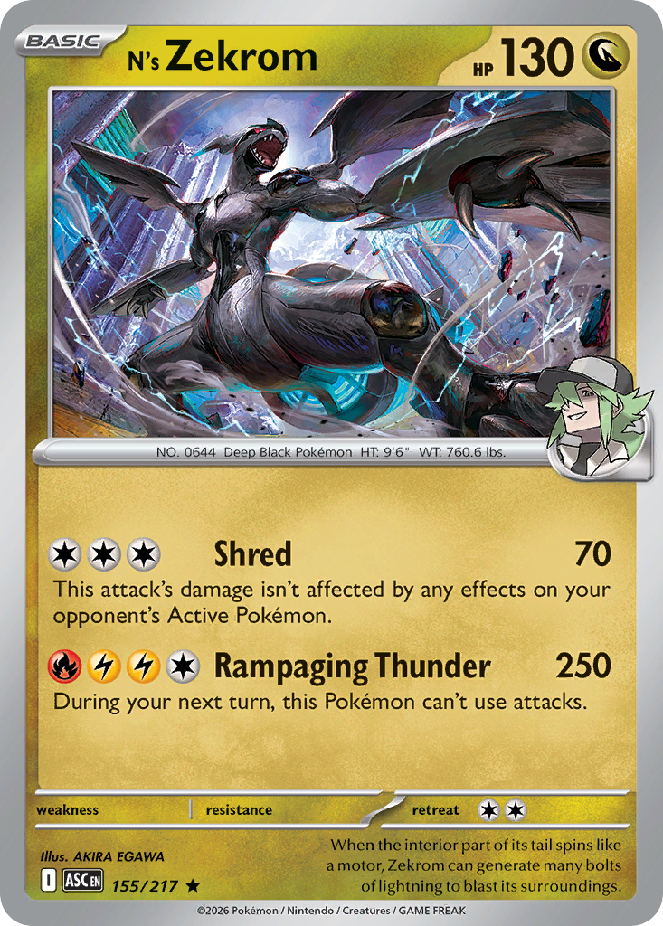 N's Zekrom – Ascended Heroes