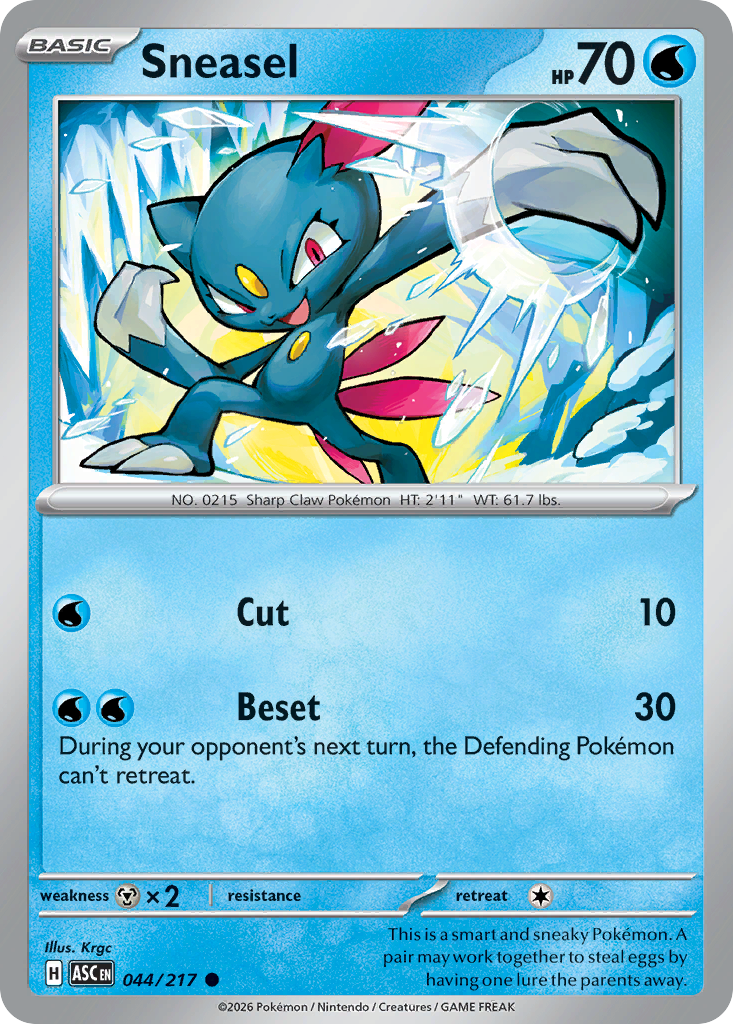 Sneasel – Ascended Heroes