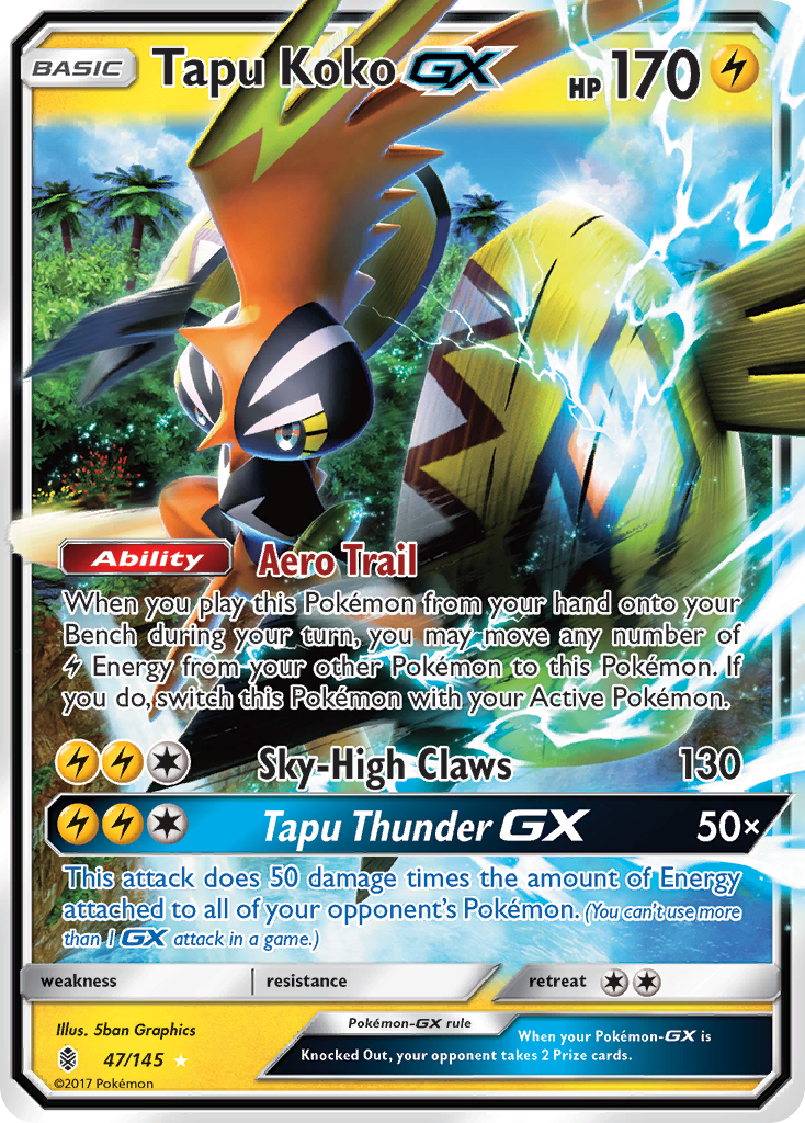 Tapu Koko-GX – Guardians Rising