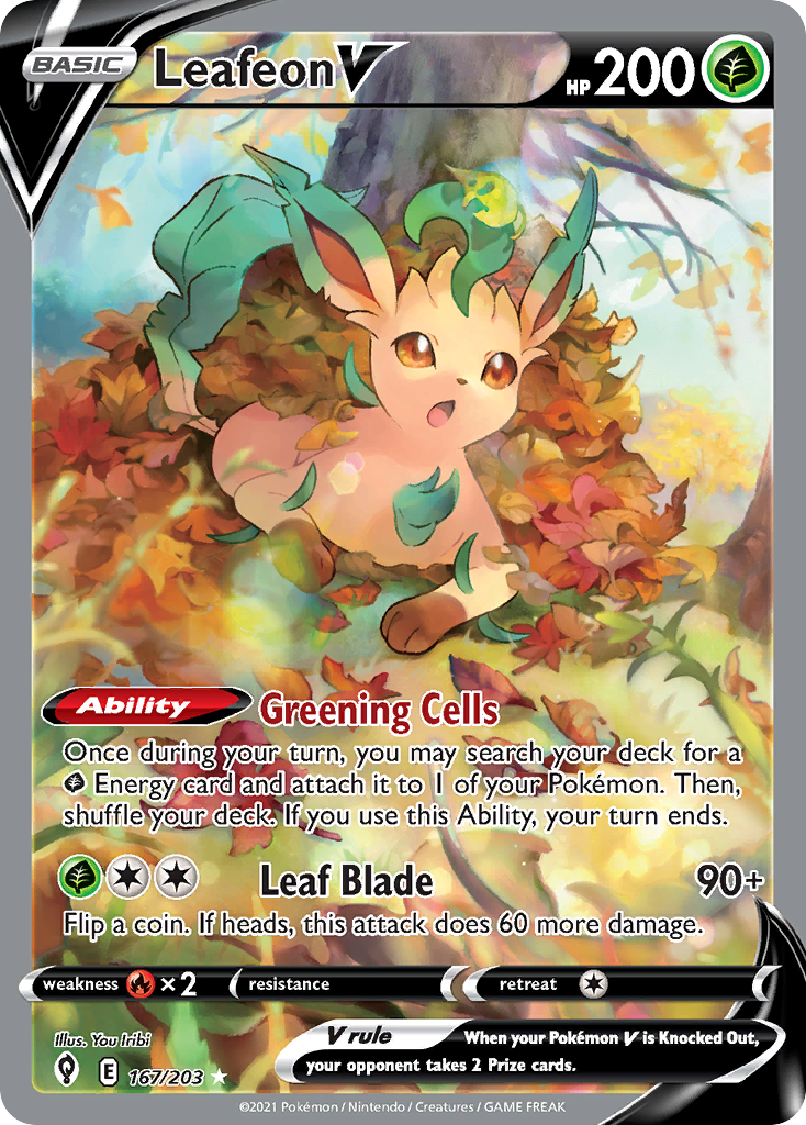 Leafeon V – Evolving Skies
