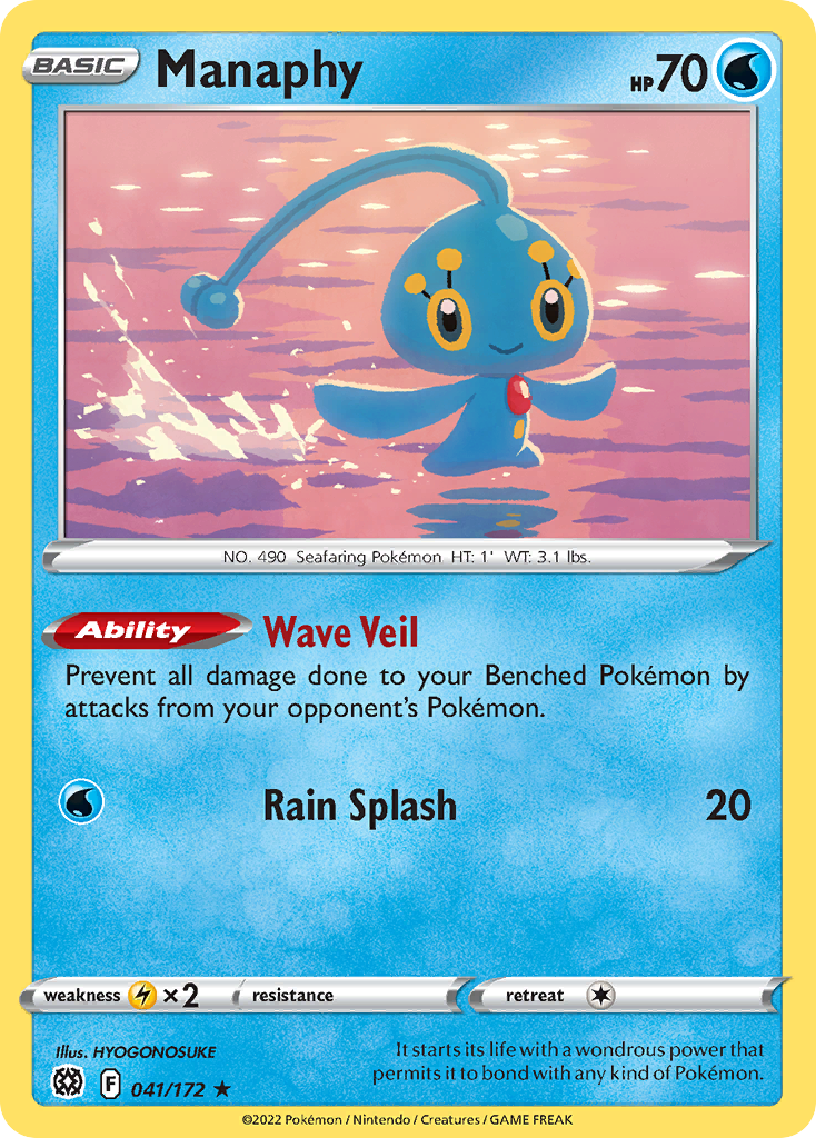 Manaphy – Brilliant Stars