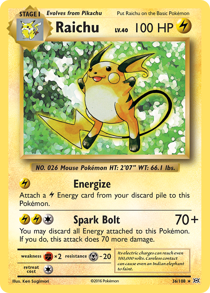 Raichu – Evolutions