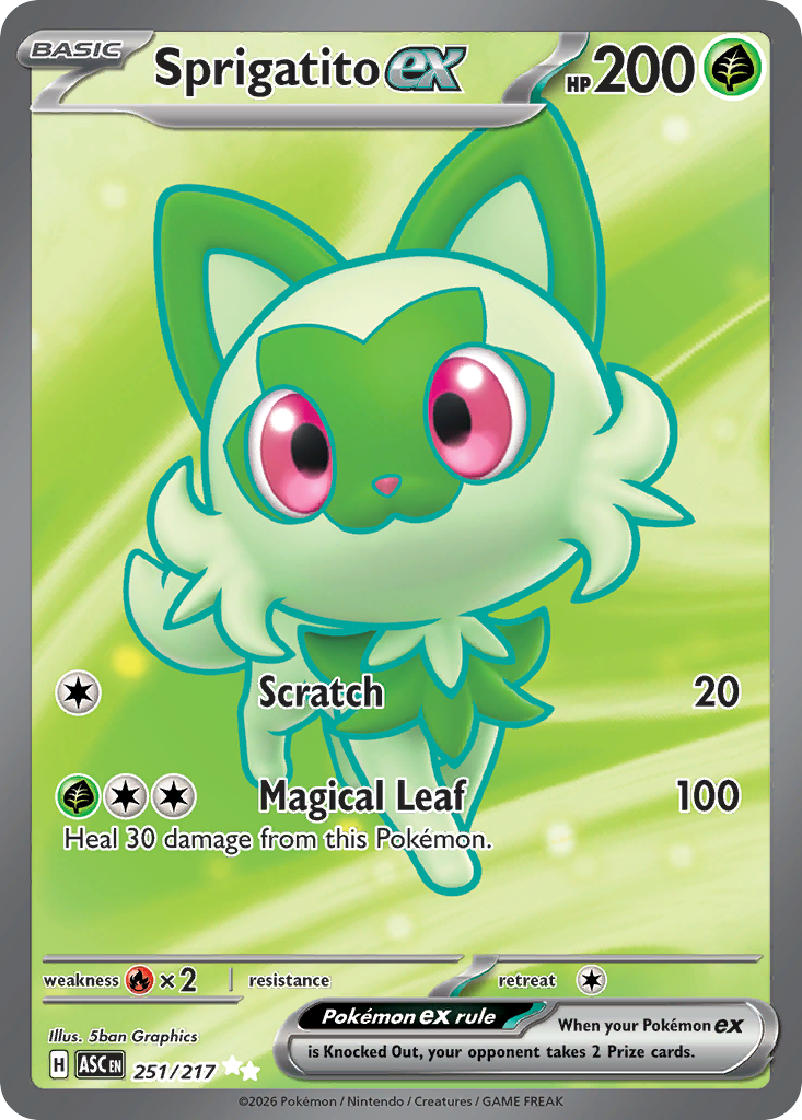 Sprigatito ex – Ascended Heroes