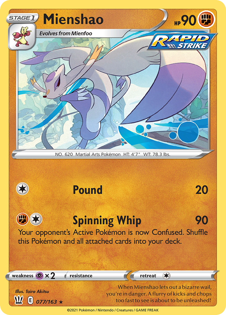 Mienshao – Battle Styles