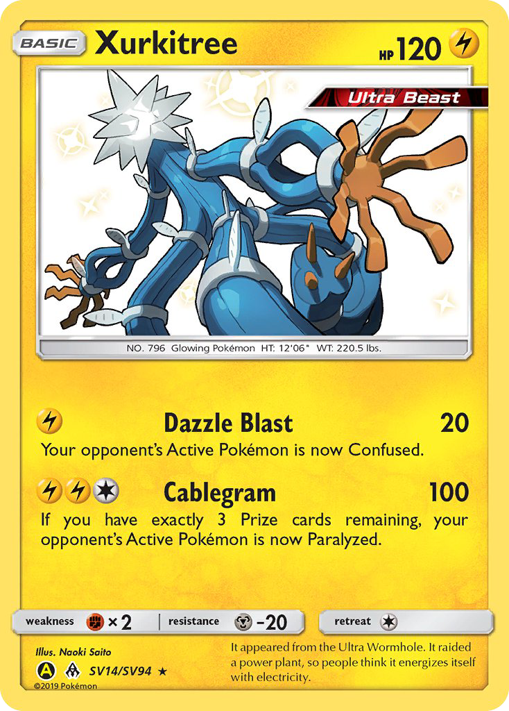 Xurkitree – Hidden Fates Shiny Vault